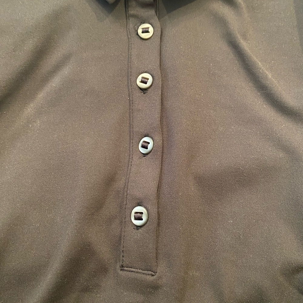 Adidas adipure  Women's Charcoal Gray Polo Golf Shirt. Size XL - Picture 7 of 7